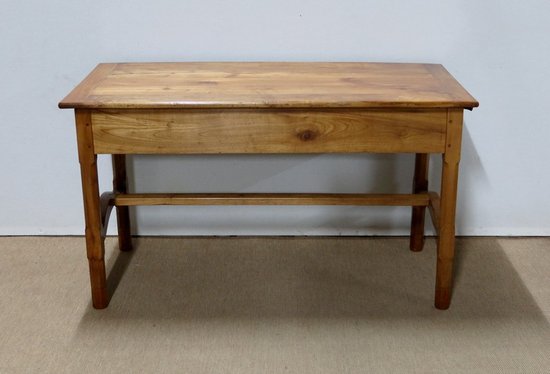 Rectangular table in solid cherry wood - Mid 19th century