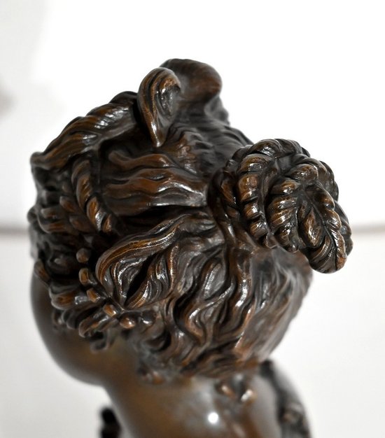 Bronzo, busto di donna - Fine XIX secolo