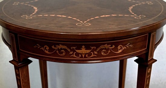 Mahogany Tea Table, Louis XVI style - 1910