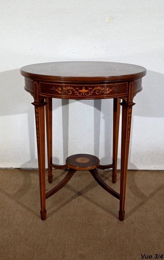 Table à Thé en Acajou, style Louis XVI – 1910