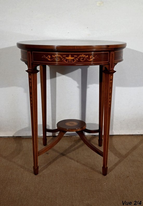 Table à Thé en Acajou, style Louis XVI – 1910