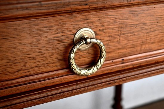 Small mahogany desk, Louis XVI style - 1900