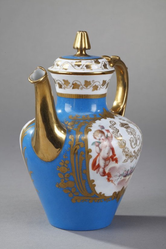 Tea Set, With Sèvres And Chateau Des Tuileries Marks