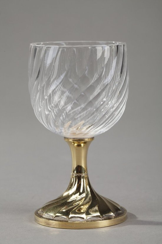 Louis XV style crystal drink service, Maison Boin-taburet