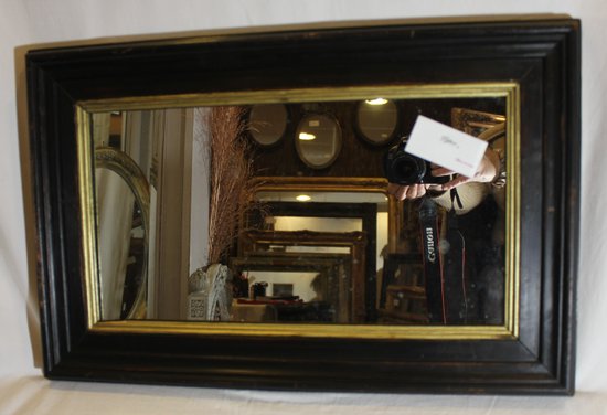 Small Rectangle Mirror, Mercury Ice 36 X 56 Cm