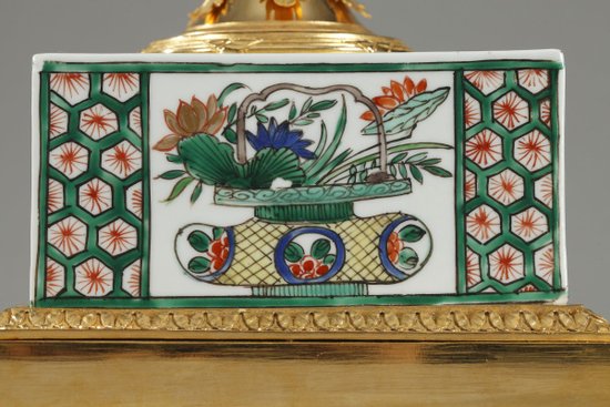 Porcelain inkwell of Samson de la