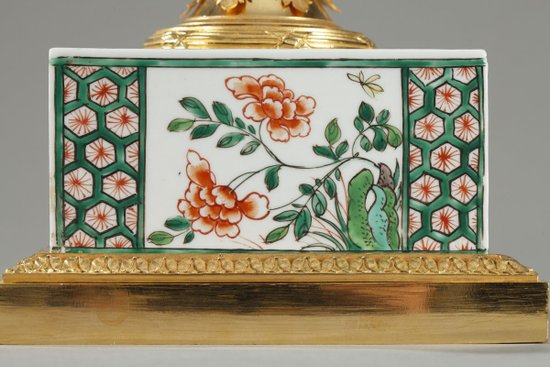 Porcelain inkwell of Samson de la