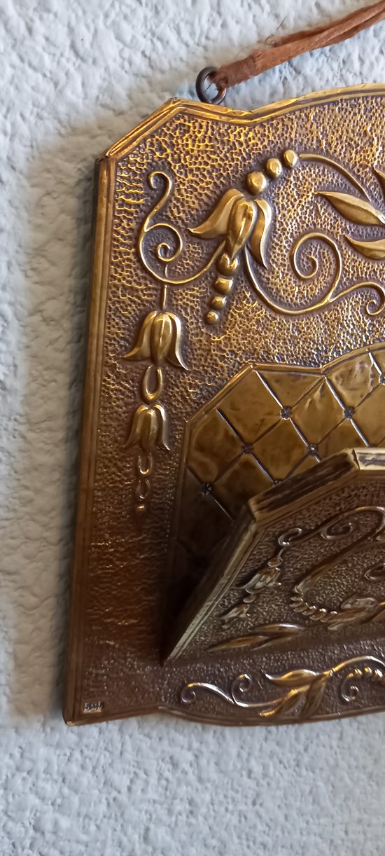 Letter holder / 19th century Art Nouveau