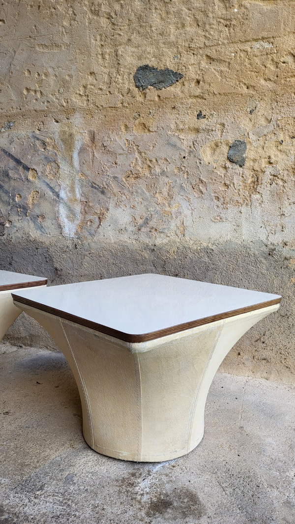 60s coffee table, side table Mushroom