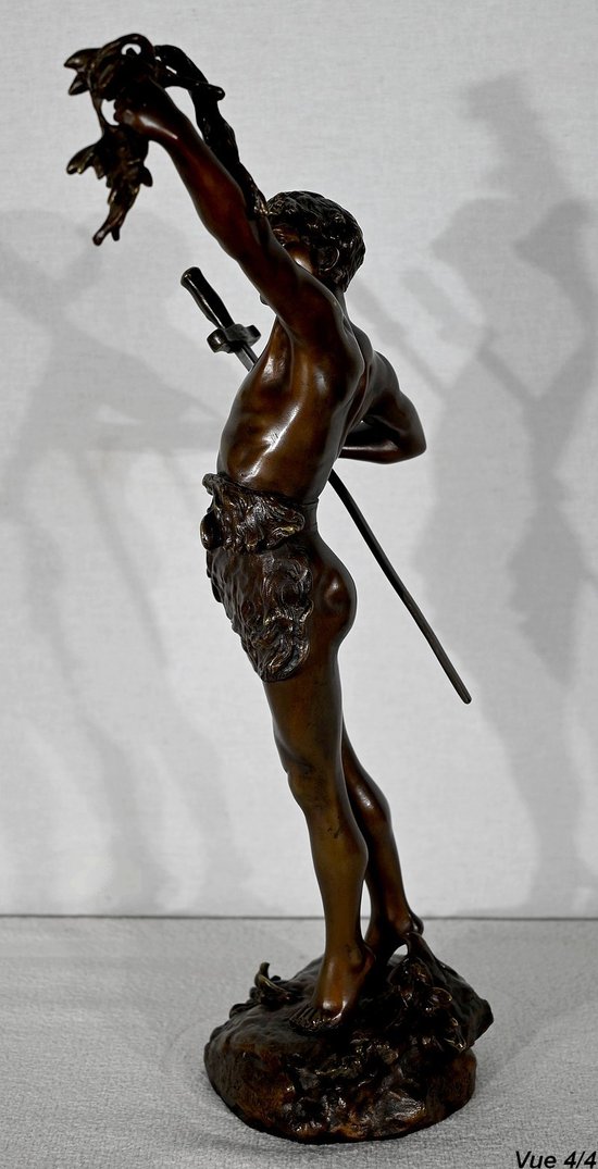 Bronze " Victoria ", by F. Lemoyne - Early XXth century