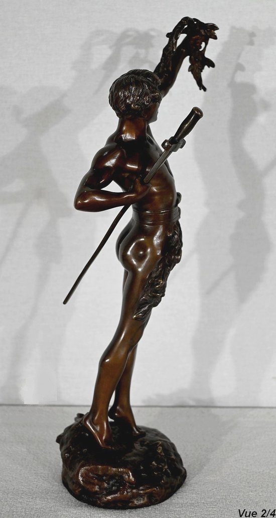 Bronze " Victoria ", by F. Lemoyne - Early XXth century