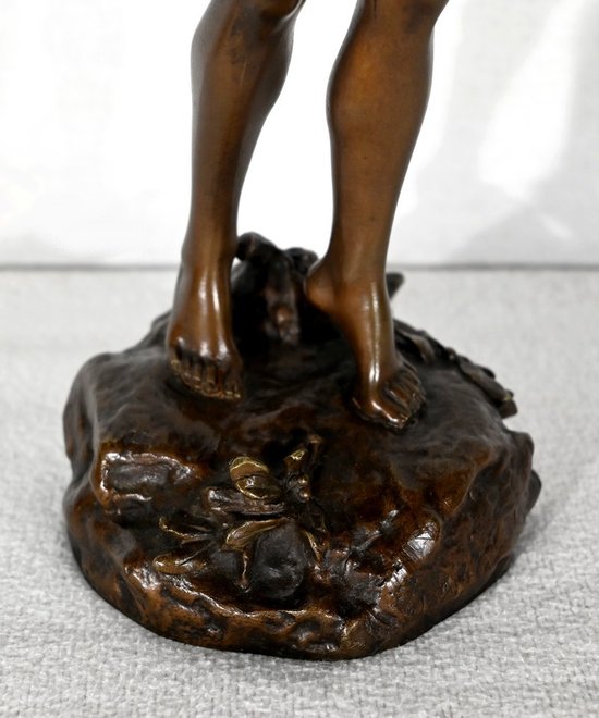 Bronze " Victoria ", by F. Lemoyne - Early XXth century