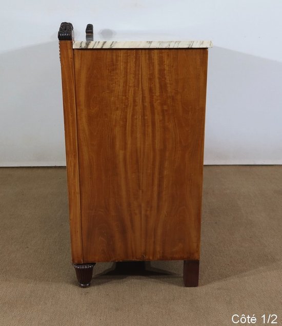 Blond mahogany sideboard from Ceylon, Art Deco - Early XXth century