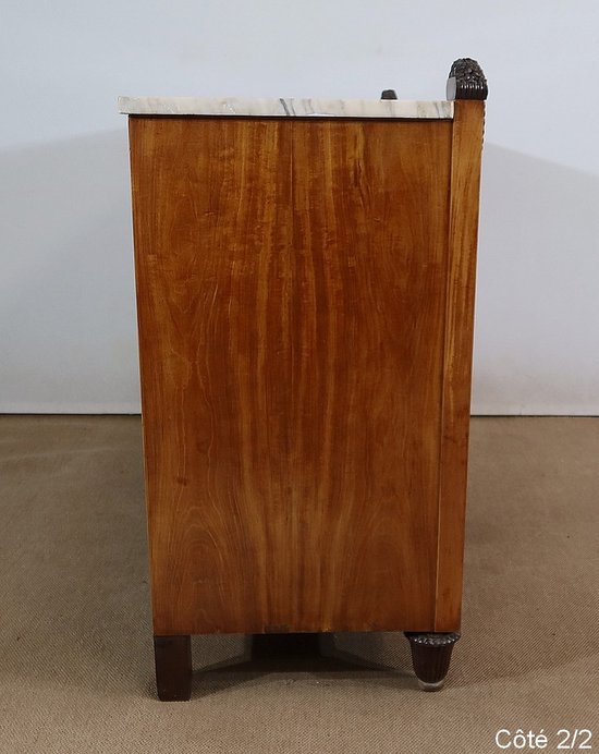 Blond mahogany sideboard from Ceylon, Art Deco - Early XXth century