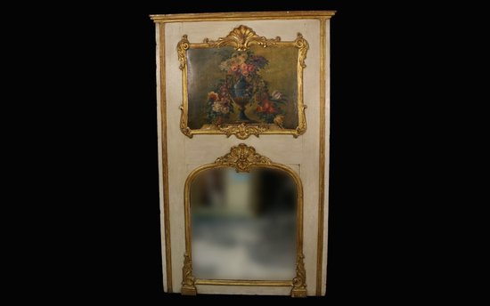 Louis XV mirror, 18th century 