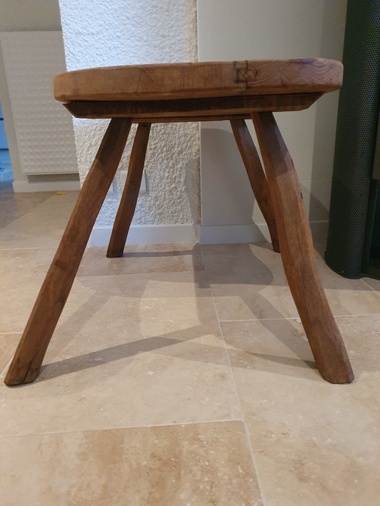 Rustic table , Brutalist , Oak , Year 50/60 .