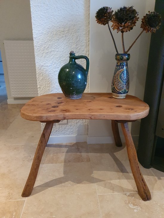 Rustic table , Brutalist , Oak , Year 50/60 .