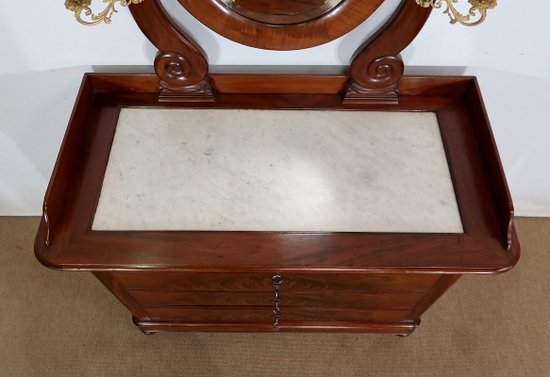 Small Psyche chest of drawers, Restoration period - Early 19th century