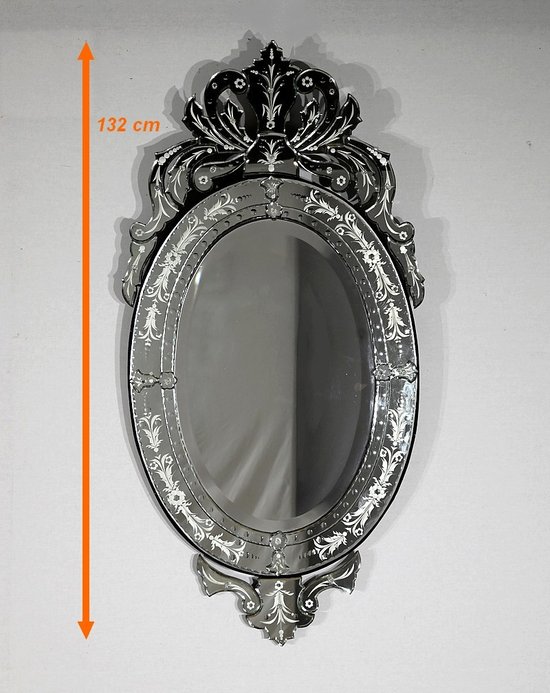 Venetian Oval Mirror - 1940