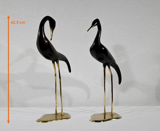 Pair of Metal Stilts - 1940