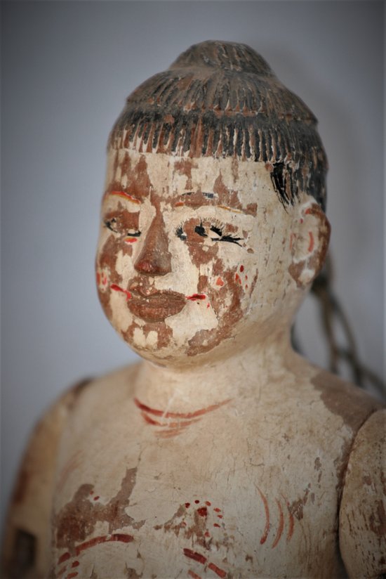 Set of three Chinese fertility dolls