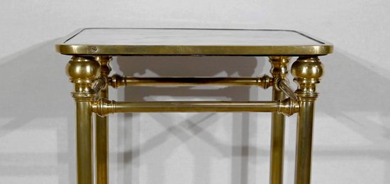 Marble and Brass Sideboard, Art Deco - 1920