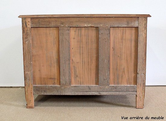 Commode de Port Nantaise en Acajou Jaune de Saint-Martin, époque Louis XV – XVIIIe