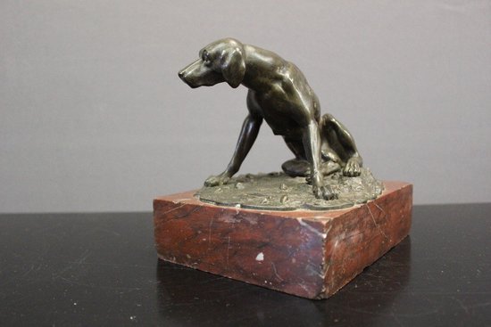 Bronze Hunting Dog XIX