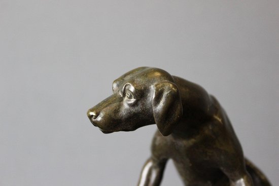 Bronze Hunting Dog XIX