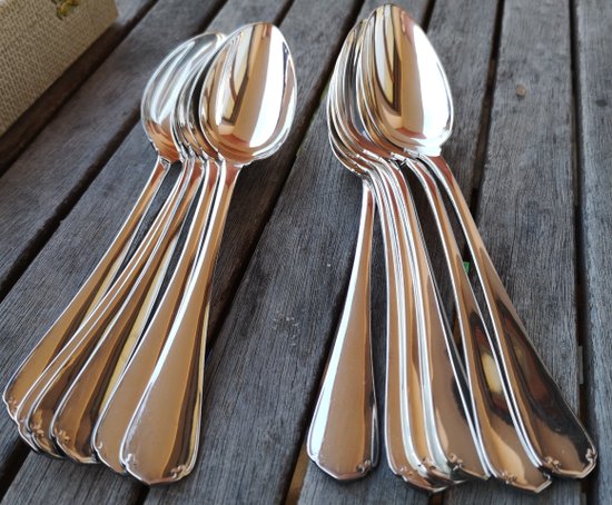 12 silver plated cutlery Japan model Christofle silverware