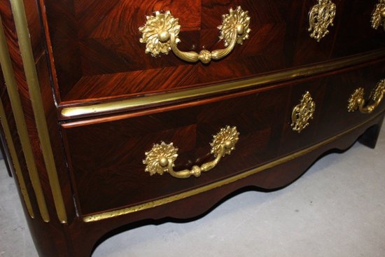 Regency Period Chest Of Drawers In Rosewood