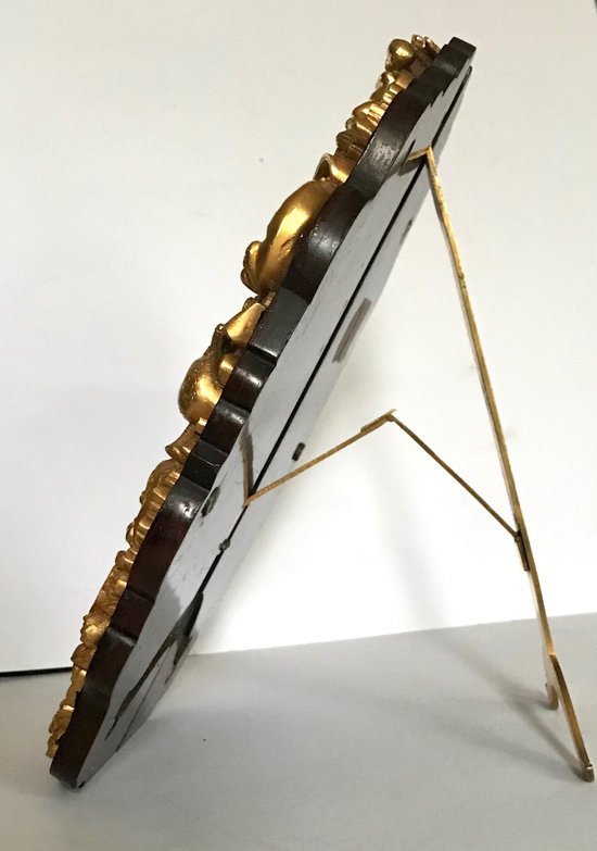 Gilt bronze table mirror Circa 1880