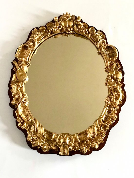 Gilt bronze table mirror Circa 1880