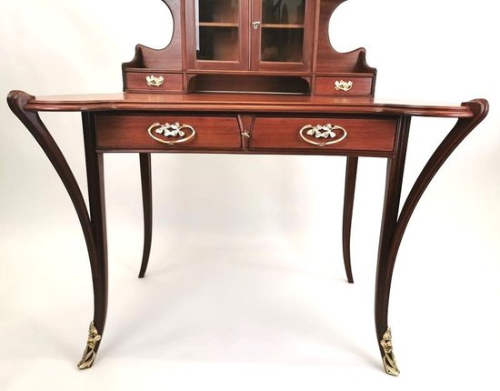 Louis  Majorelle Bureau Art Nouveau "Aux Trèfles"