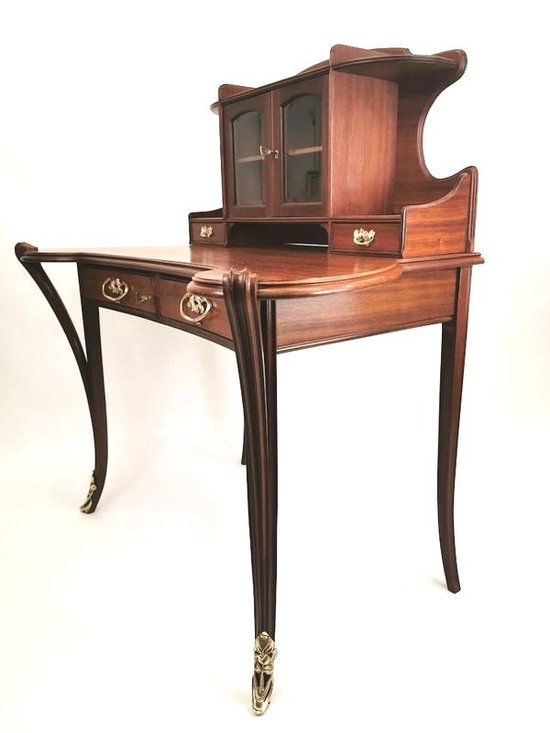 Louis  Majorelle Bureau Art Nouveau "Aux Trèfles"