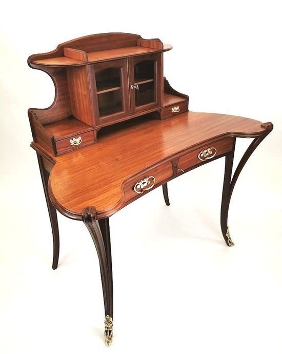 Louis  Majorelle Bureau Art Nouveau "Aux Trèfles"