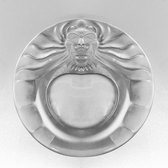 1970 Magnifique Cendrier de Lalique. Fabriqué en France