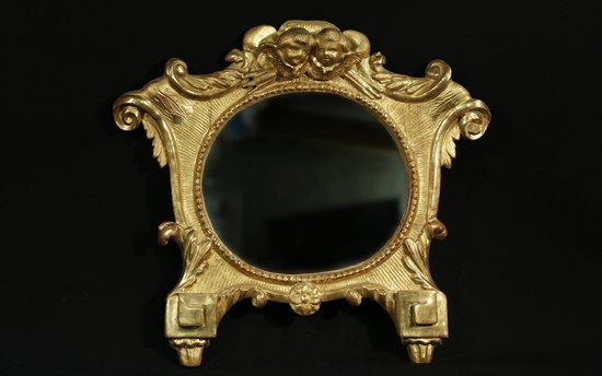 Mirror in gilded wood 18th century