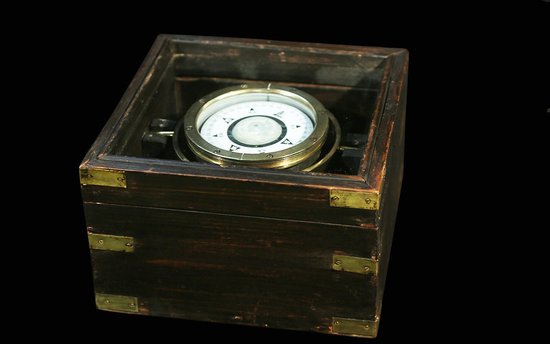 19th century marine compass, Japan