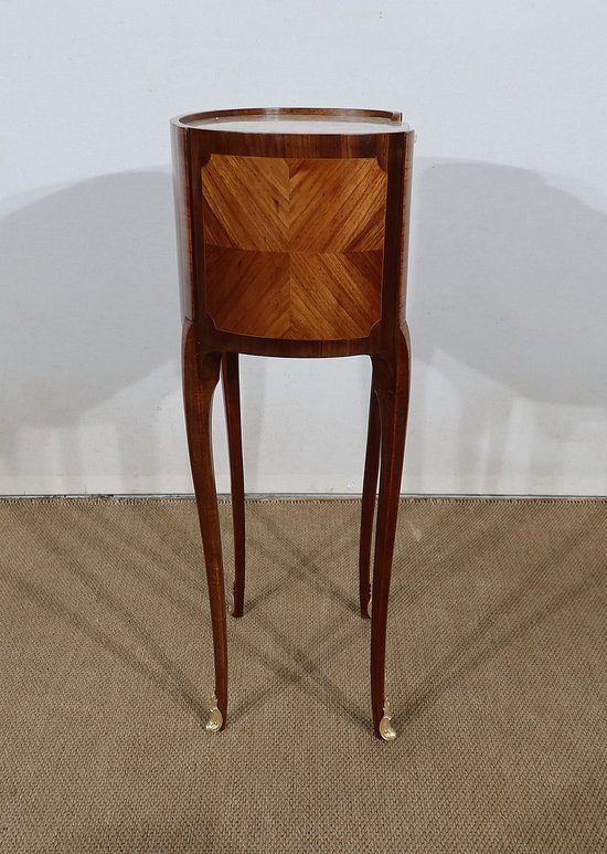 Elegant little Rognon Table in Mahogany and Rosewood - early XXth century