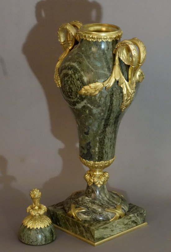 - Pair Of Covered Vases XIXth century