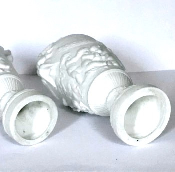 Pair of cookie vases after Clodion