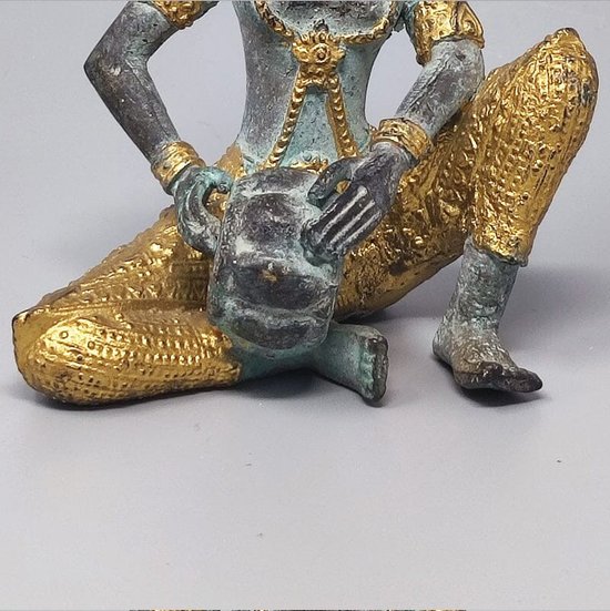 1940 Superbe Statue Décorative Orientale. Divinité thaïlandaise.