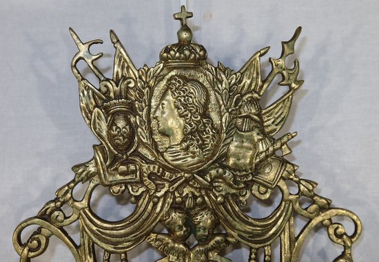 Importante coppia di appliques a 3 bracci in ormù di Napoleone III - metà del XIX secolo