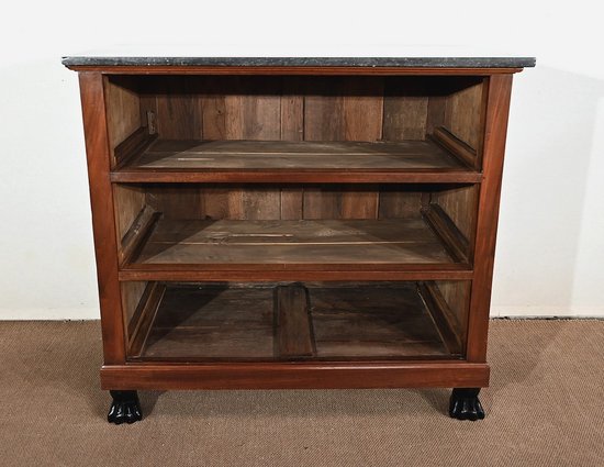 Small Cuban mahogany chest of drawers, Return from Egypt Empire - Early 19th century