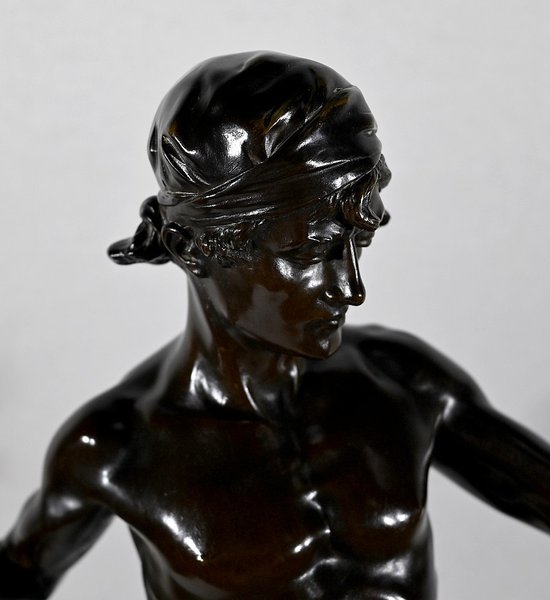 Important Bronze « Allégorie de la Poésie », d’ E. Drouot – 1900