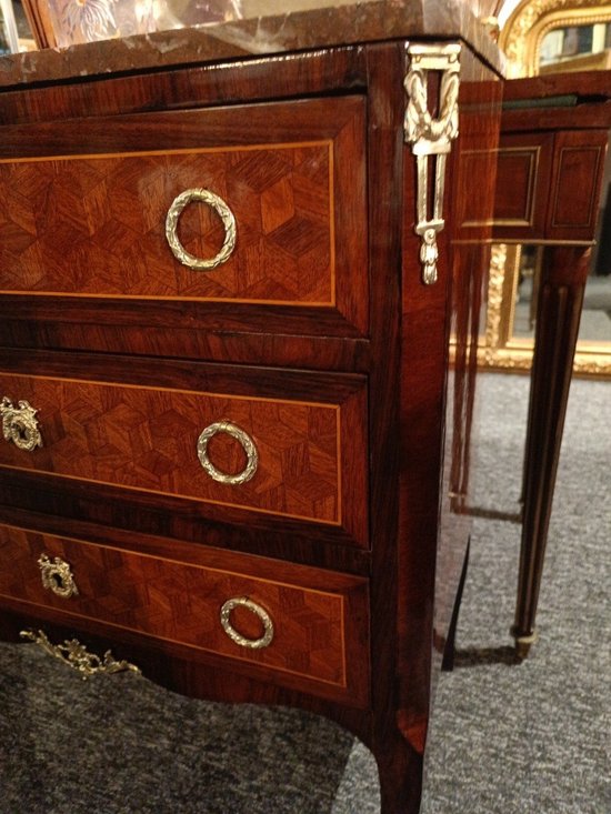 Chest of drawers - Rosewood - Transition - End of XIX E S