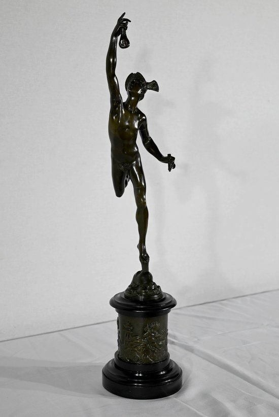 Bronze « Mercure Volant », d’après J. De Bologne - Fin XIXe