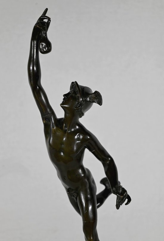 Bronze « Mercure Volant », d’après J. De Bologne - Fin XIXe