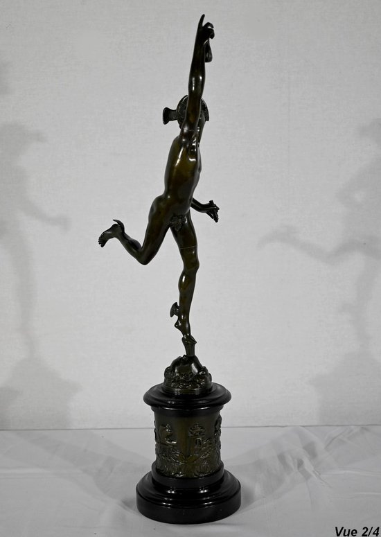 Bronze « Mercure Volant », d’après J. De Bologne - Fin XIXe